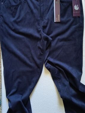 Anne Klein Men's Dark Navy Chinos